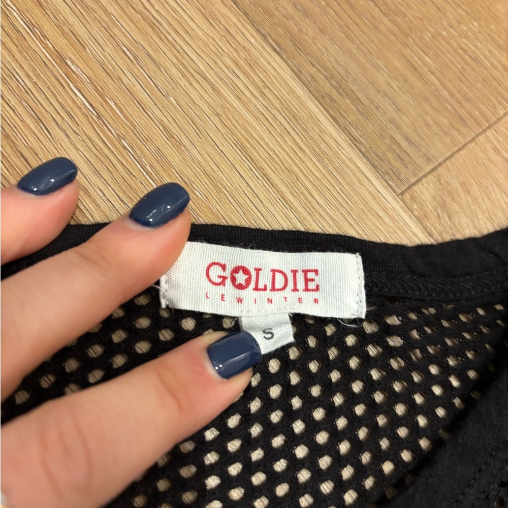 Goldie Mesh Fishnet Top - Picture 4 of 4